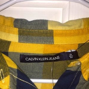 calvin klein flannel